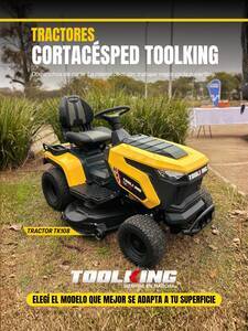 Tractor Cortador de Césped Toolking TK