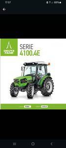 Tractor DEUTZ FAHR 4.100E 4X4 CABINA FULL