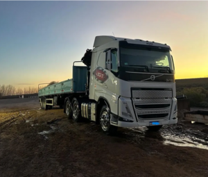 Tractor VOLVO FH 420 6X2T + SEMI VULCANO  + HIDRO PM 38