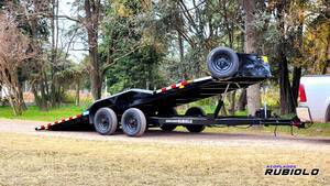 Tráiler Basculante Para Auxilio Mecánico 4 Tn Tr1015-S