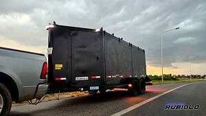 Tráiler Carrozado Homologado Para Drones Agrícolas. (HO1028)