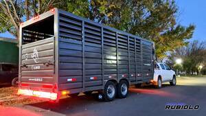Trailer Semirremolque Homologado Para Caballos Ja1021-S