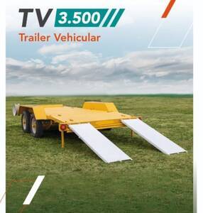 Acoplado Playo Vehicular 3500Kg - Nuevo