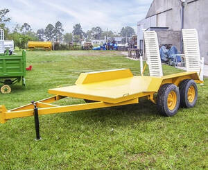 Trailers Plegados San Justo De 4X1,90 Y De 5X2 De 4 Tt