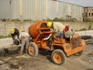 Trompo Hormigonero Autotransportable