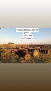 vendo implementos agricolas