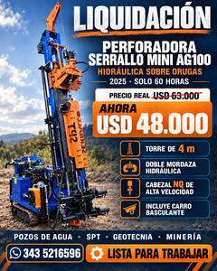 Vendo Perforadora Pozos y SPT