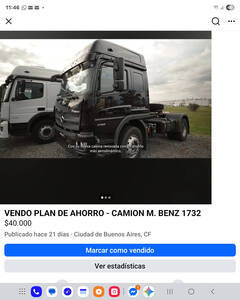 Vendo Plan De Ahorro