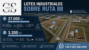 VENDO TERRENOS INDUSTRIALES EN MAR DEL PLATA