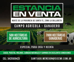 VENTA DE CAMPO - LA GALLARETA (SANTA FE)