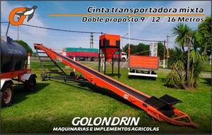 Cinta Transportadora Golondrin Mixta - Bolsa Y Granel